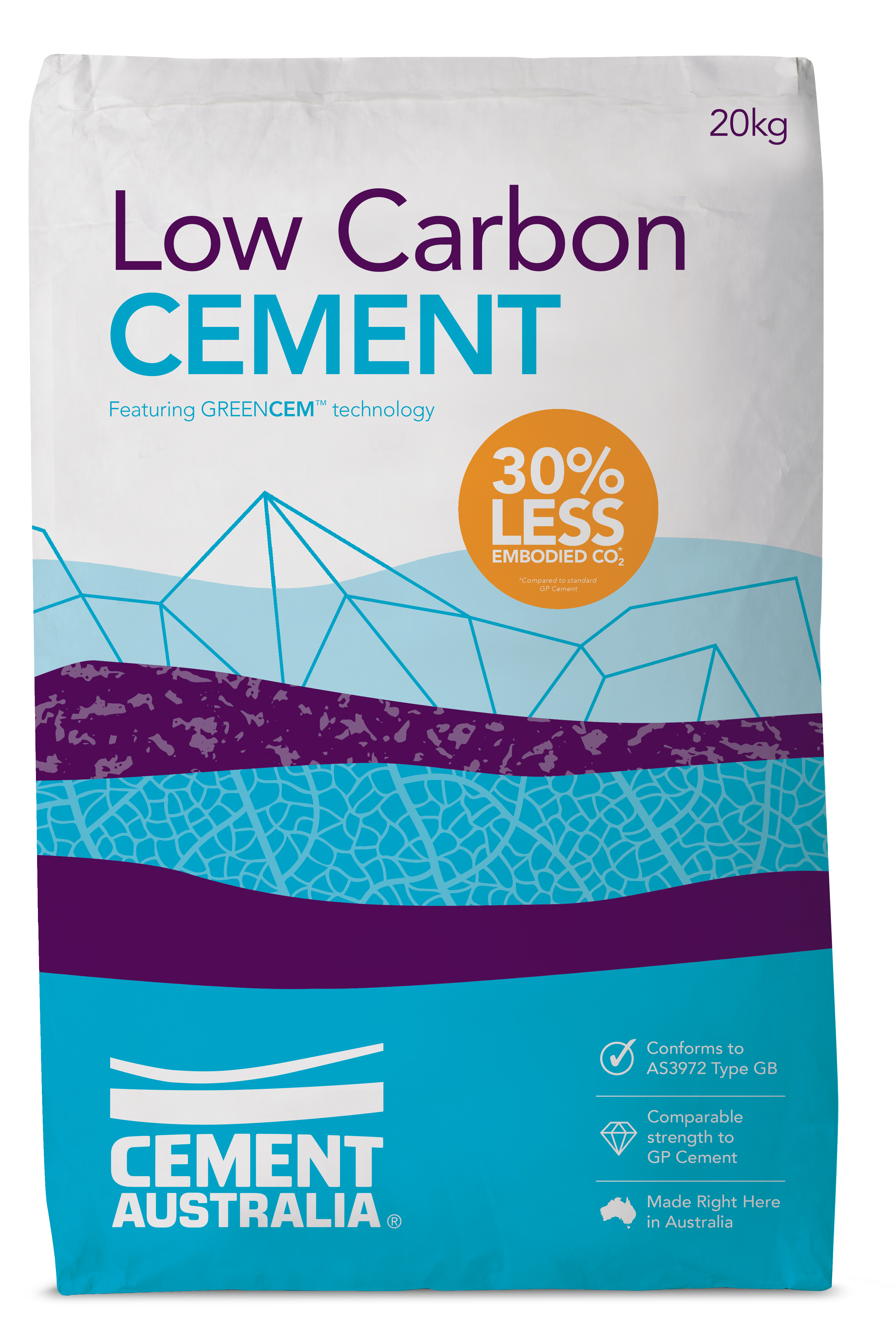 Low Carbon Cement - Australia Cement 20KG